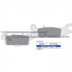 Brake Pads / Pastillas de freno DPBrake DP979