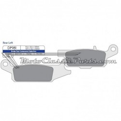 Brake Pads / Pastillas de freno DPBrake DP981
