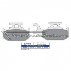 Brake Pads / Pastillas de freno DPBrake DP988