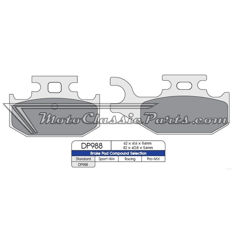 Brake Pads / Pastillas de freno DPBrake DP988