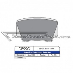 Brake Pads / Pastillas de freno DPBrake DP990