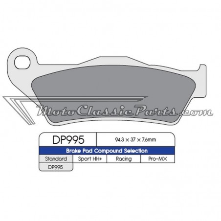 Brake Pads / Pastillas de freno DPBrake DP995