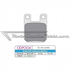 Brake Pads / Pastillas de freno DPBrake ODP004