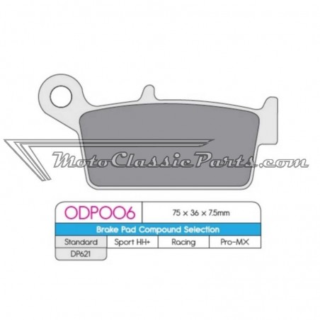 Brake Pads / Pastillas de freno DPBrake ODP006