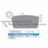 Brake Pads / Pastillas de freno DPBrake ODP006