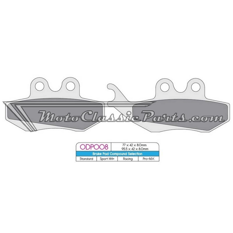 Brake Pads / Pastillas de freno DPBrake ODP008