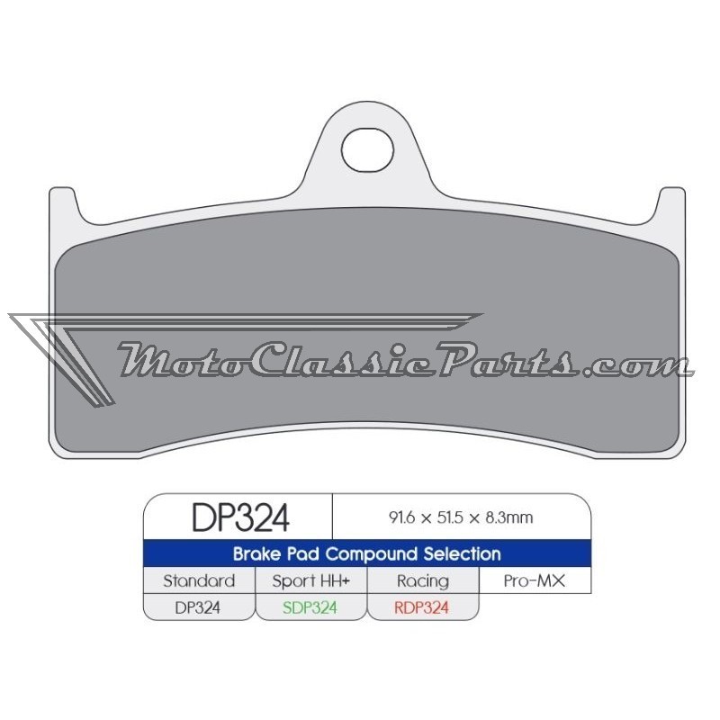 Brake Pads / Pastillas de freno DPBrake RDP324