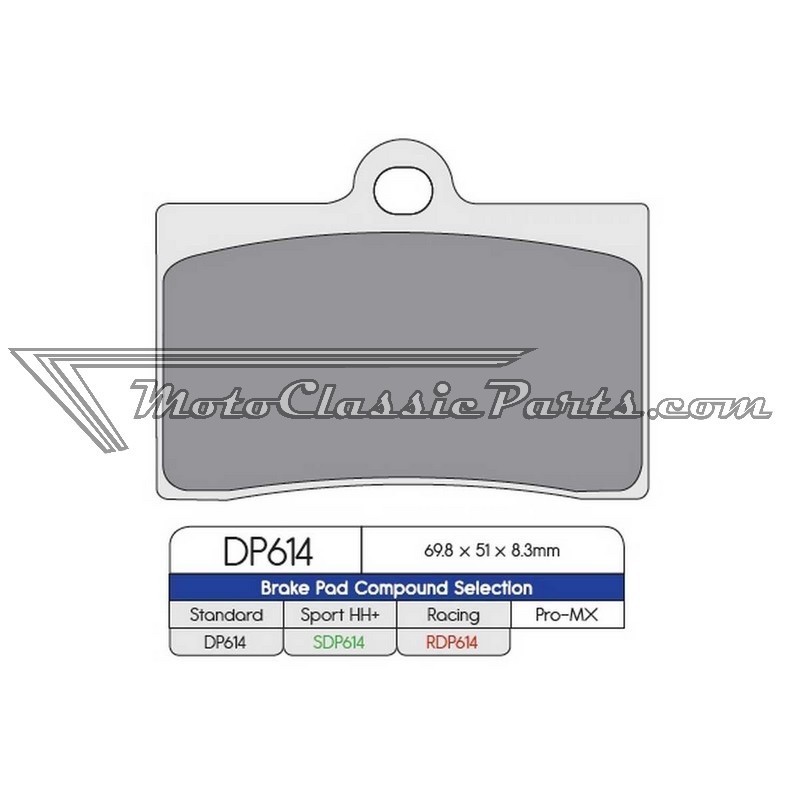 Brake Pads / Pastillas de freno DPBrake RDP614