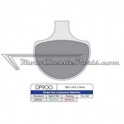 Brake Pads / Pastillas de freno DPBrake RDP900