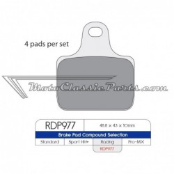 Brake Pads / Pastillas de freno DPBrake RDP977