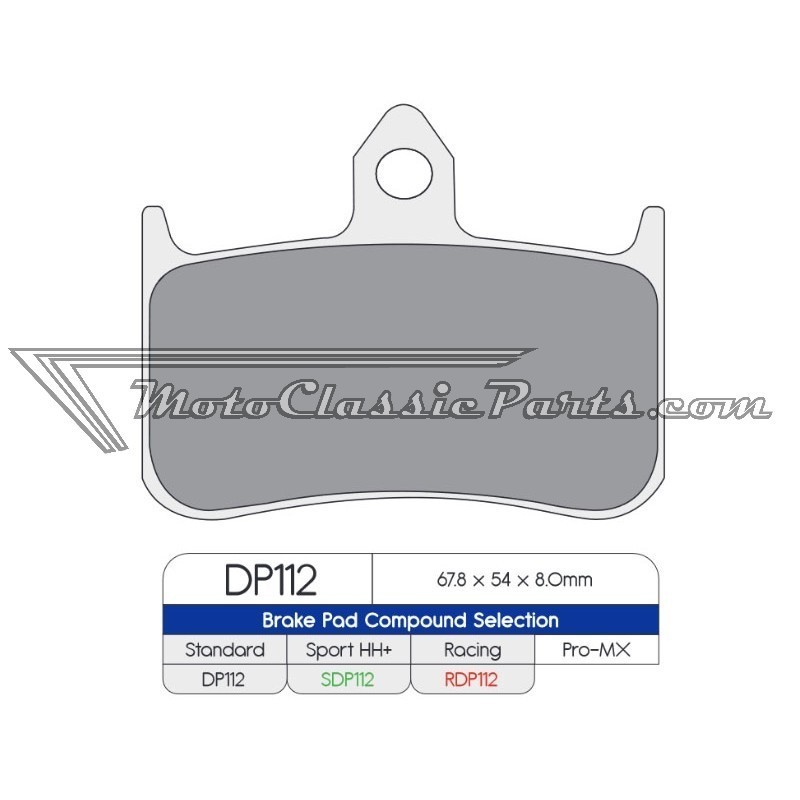 Brake Pads / Pastillas de freno DPBrake SDP112HH+