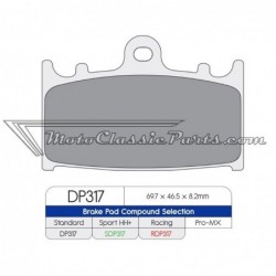 Brake Pads / Pastillas de freno DPBrake SDP317HH+