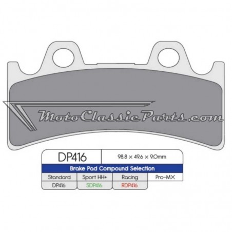 Brake Pads / Pastillas de freno DPBrake SDP416HH+