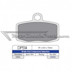 Brake Pads / Pastillas de freno DPBrake SDP514