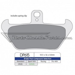 Brake Pads / Pastillas de freno DPBrake SDP615HH+