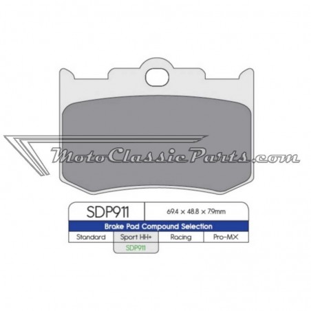 Brake Pads / Pastillas de freno DPBrake SDP911HH+