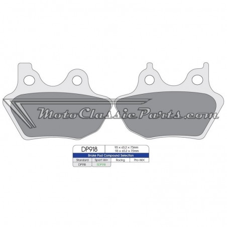 Brake Pads / Pastillas de freno DPBrake SDP918HH+