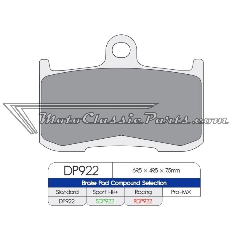 Brake Pads / Pastillas de freno DPBrake SDP922HH+