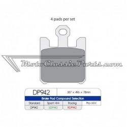 Brake Pads / Pastillas de freno DPBrake SDP942HH+