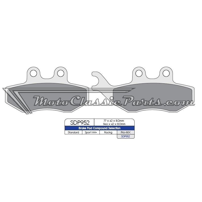 Brake Pads / Pastillas de freno DPBrake SDP952
