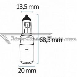 Bombilla tipo Bosch Halogena Ba20d 12V 45/40W