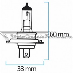 Lámpara 12V 55W H7 PX26D