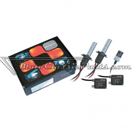 KIT GT-HID XENON COCHE H-7 6000ºK 12V 35W - MOTO CON DOBLE OPTICA EN H7 7201.0009010