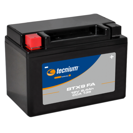 Batería TECNIUM activada BTX9 FA - YTX9