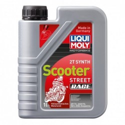 Bote 1L de aceite Liqui Moly 2T 100% Sintético SCOOTER STREET RACE