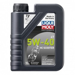 Bote 1L aceite Liqui Moly HC sintético 5W-40 Scooter