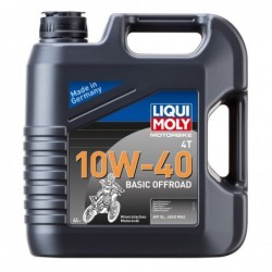 Garrafa 4L de aceite Liqui Moly 10W-40 BASIC OFFROAD