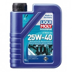 Botella 1L aceite de motor 4T marine mineral Liqui Moly 25W-40 API SL