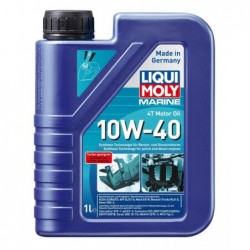 Botella 1L aceite de motor Liqui Moly Marine 4T HC sintético 10W-40 ACEA A3/B4/E7
