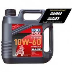 Garrafa de 4L aceite Liqui Moly 100% sintético 10W-60 Off road Race