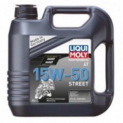 Garrafa de 4L aceite Liqui Moly HC sintético 15W-50 Street