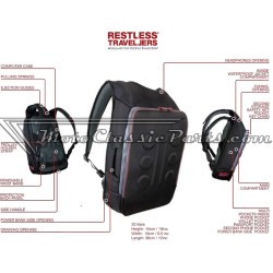 MOCHILA + CHAQUETA IMPERMEABLE RESTLESS TRAVELLERS CITY