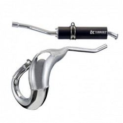 BUFANDA TURBOKIT FANTIC XM 50 MOTARD CROMADA