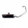 ESCAPE TURBOKIT COMPLETO KAWASAKI Z300 (15-23) OVAL H2