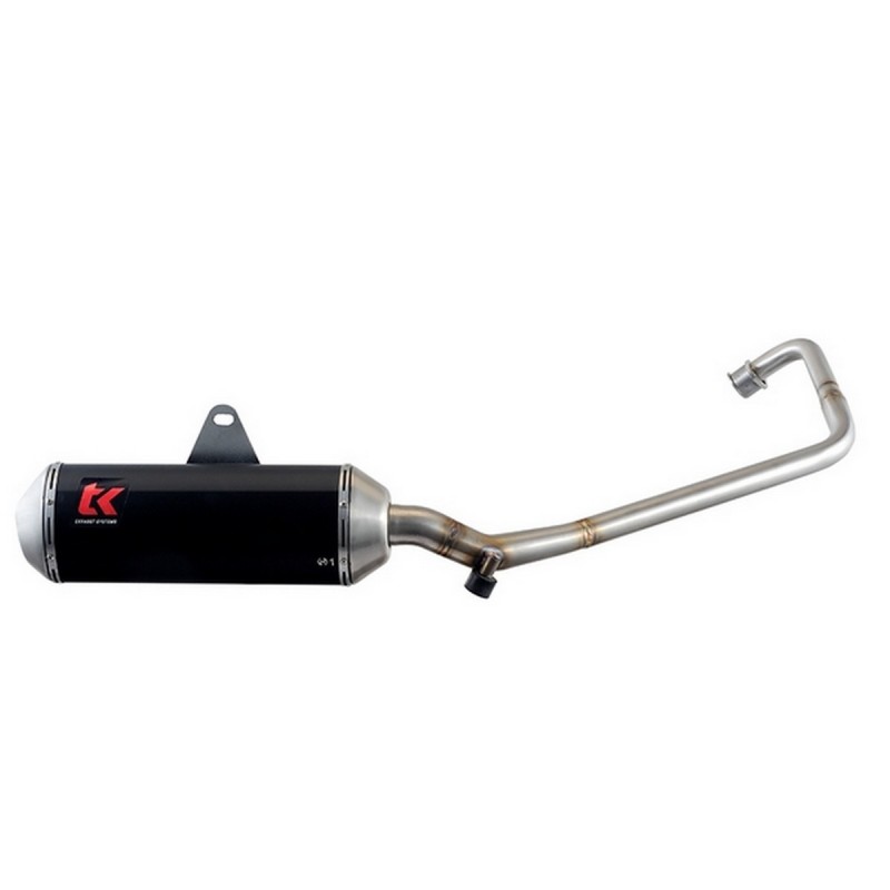 ESCAPE TURBOKIT COMPLETO KAWASAKI Z300 (15-23) OVAL